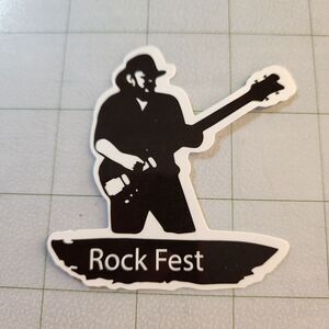 Rock Fest sticker 10 for $10 Sticker